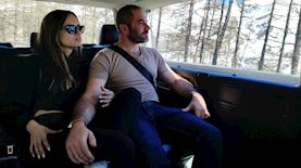 חן גולן וברק מור, צילום: קשת 12